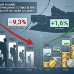 Калининград: турпоток упал на 9%, траты туристов выросли на 1,6%