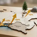 Рейтинг роста бронирований на лето 2026: Крым, Анапа и Дальний Восток