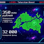 Татарстан получил 350 млн рублей на туризм в 2026 году