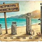 Сочи подготовил пляжи к угрозе БПЛА: схемы эвакуации и 4339 камер