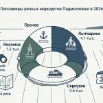 Речные маршруты Подмосковья: 9300 пассажиров за сезон