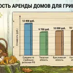 Грибной сезон-2026: где россияне снимают дачи и сколько это стоит