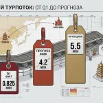 Турпоток из Китая в Россию в 2026 году превысит 4,2 млн человек