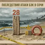 Сочи работает после атаки БЭК: 28 пострадавших, пляжи закрыты