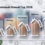 Где встретить Новый год бюджетно: топ городов России 2026