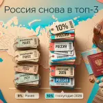 Туризм превысил 3% ВВП России: курорты, инвестиции и рост спроса