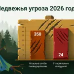 Забайкальский нацпарк закрыт для туристов из-за медведей